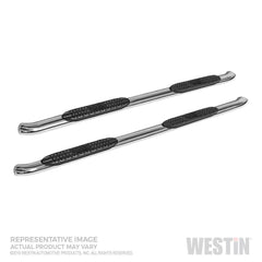 Westin 21-22670 PRO TRAXX 4 Oval Nerf Step Bars - Black Patch Performance - WEST2122670