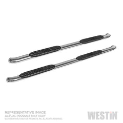 Westin 21-24140 PRO TRAXX 4 Oval Nerf Step Bars - Black Patch Performance - WEST2124140