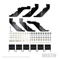 19 - 21 Ford Ranger (Crew Cab Pickup - 2.3) Step Nerf Bar - Black Patch Performance - WEST2124155
