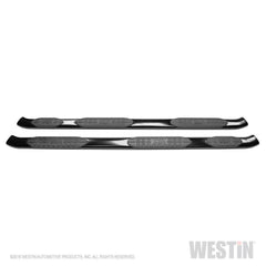 Westin 21-534675 PRO TRAXX 5 Oval Wheel to Wheel Nerf Step Bars - Black Patch Performance - WEST21534675
