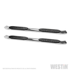 Westin 21-53930 PRO TRAXX 5 Oval Nerf Step Bars - Black Patch Performance - WEST2153930