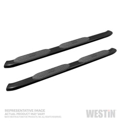 Westin 21-54145 PRO TRAXX 5 Oval Nerf Step Bars - Black Patch Performance - WEST2154145