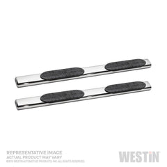Westin 21-64120 PRO TRAXX 6 Oval Nerf Step Bars - Black Patch Performance - WEST2164120