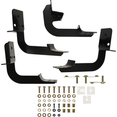 Westin 22-1895 Premier Oval Nerf Step Bar Mount Kit - Black Patch Performance - WEST221895