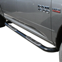 Dodge, Ram (Crew Cab Pickup - 3.0, 3.6, 3.7, 4.7, 5.7, 6.4, 6.7) Step Nerf Bar - Black Patch Performance - WEST233565