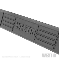 Westin 23-4095 E-Series 3 Round Nerf Step Bars - Black Patch Performance - WEST234095