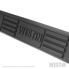 Westin 23-4125 E-Series 3 Round Nerf Step Bars - Black Patch Performance - WEST234125