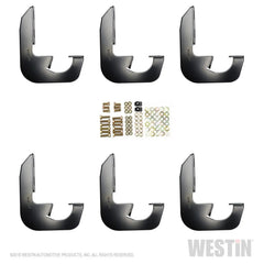 WES Running Board Mount Kits - Black Patch Performance - WEST271635