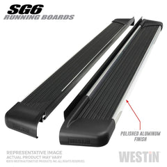 Westin 27-64710 SG6 Running Boards - Black Patch Performance - WEST2764710
