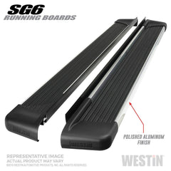 Westin 27-64740 SG6 Running Boards - Black Patch Performance - WEST2764740