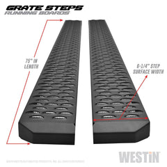 Chevrolet, Dodge, Ford, GMC... Running Board - Black Patch Performance - WEST2774725
