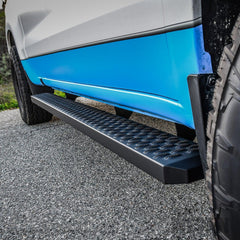 WES Running Boards - Grate - Black Patch Performance - WEST2774745