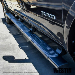 Westin 28-534345 R5 Modular Wheel to Wheel Nerf Step Bars - Black Patch Performance - WEST28534345