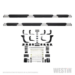 Westin 28-534700 R5 Modular Wheel to Wheel Nerf Step Bars - Black Patch Performance - WEST28534700