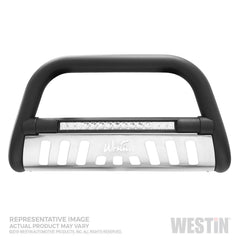 Chevrolet Bumper Guard - Front - Black Patch Performance - WEST323955L