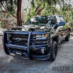 WES Sportsman Grille Guards - Black Patch Performance - WEST4033875
