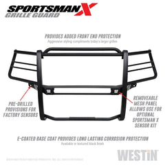 Chevrolet Grille Guard - Black Patch Performance - WEST4033955