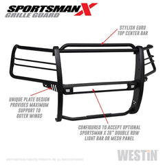 Chevrolet Grille Guard - Black Patch Performance - WEST4033955