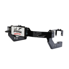 Westin 46-20055 Winch Mount License Plate Relocator - Black Patch Performance - WEST4620055