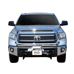 Westin 46-20055 Winch Mount License Plate Relocator - Black Patch Performance - WEST4620055
