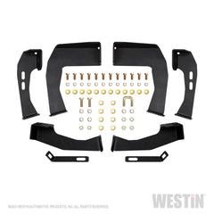 Westin 56-116852 HDX Stainless Drop Nerf Step Bars - Black Patch Performance - WEST56116852
