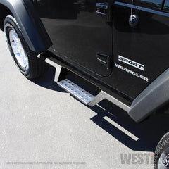 Jeep (3.6, 3.8) Step Nerf Bar - Black Patch Performance - WEST56133152