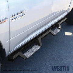Westin 56-135652 HDX Stainless Drop Nerf Step Bars - Black Patch Performance - WEST56135652