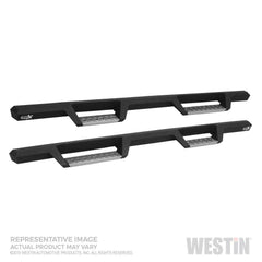 Westin 56-141252 HDX Stainless Drop Nerf Step Bars - Black Patch Performance - WEST56141252