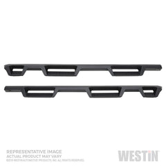 Westin 56-534695 HDX Drop Wheel to Wheel Nerf Step Bars - Black Patch Performance - WEST56534695
