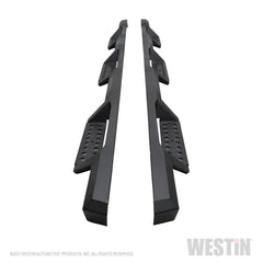 Westin 56-534775 HDX Drop Wheel to Wheel Nerf Step Bars - Black Patch Performance - WEST56534775