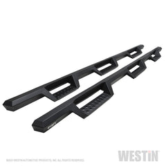 Westin 56-534775 HDX Drop Wheel to Wheel Nerf Step Bars - Black Patch Performance - WEST56534775