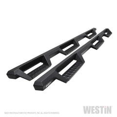 Westin 56-534785 HDX Drop Wheel to Wheel Nerf Step Bars - Black Patch Performance - WEST56534785