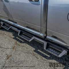 Westin 56-534785 HDX Drop Wheel to Wheel Nerf Step Bars - Black Patch Performance - WEST56534785