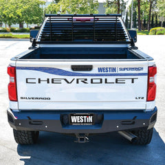 Chevrolet, Ford, GMC, Toyota... Truck Cab Protector / Headache Rack - Black Patch Performance - WEST578025