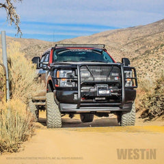 WES HDX Winch Grille Guards - Black Patch Performance - WEST5793905