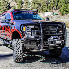 WES HDX Winch Grille Guards - Black Patch Performance - WEST5793905