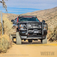 WES HDX Winch Grille Guards - Black Patch Performance - WEST5793905
