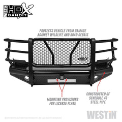 Ford Bumper - Front - Black Patch Performance - WEST5831115