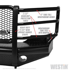 Ford Bumper - Front - Black Patch Performance - WEST5831115