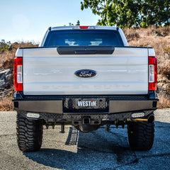 Westin 58-341125 HDX Bandit Rear Bumper - Black Patch Performance - WEST58341125
