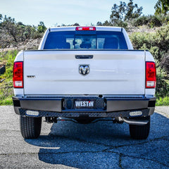 Westin 58-341175 HDX Bandit Rear Bumper - Black Patch Performance - WEST58341175