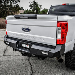 Westin 58-421175 Pro-Series Rear Bumper - Black Patch Performance - WEST58421175