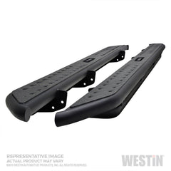 Westin 58-54165 Outlaw Nerf Step Bars - Black Patch Performance - WEST5854165