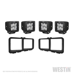 Westin 58-9915 Outlaw Bumper LED Light Kit - Black Patch Performance - WEST589915