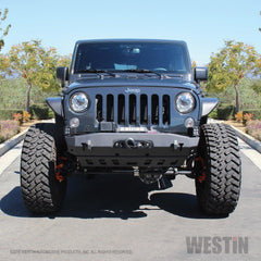 Jeep Bumper - Front - Black Patch Performance - WEST5980005