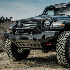 Jeep Bumper - Front - Black Patch Performance - WEST5980125