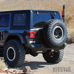 WES HDX Rear Bumpers - Black Patch Performance - WEST5982025