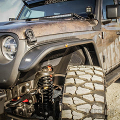 WES Snyper Tube Fenders - Black Patch Performance - WEST621025