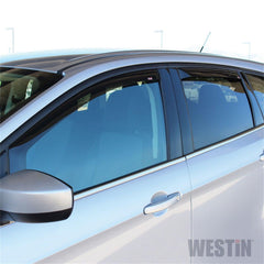 Westin 72-37415 In-Channel Wind Deflector - Black Patch Performance - WEST7237415
