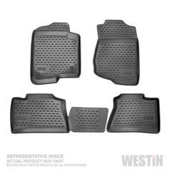 Westin 74-26-51030 Profile Floor Liners - Black Patch Performance - WEST742651030